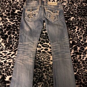 Rock Revival Light Blue Flare Jeans